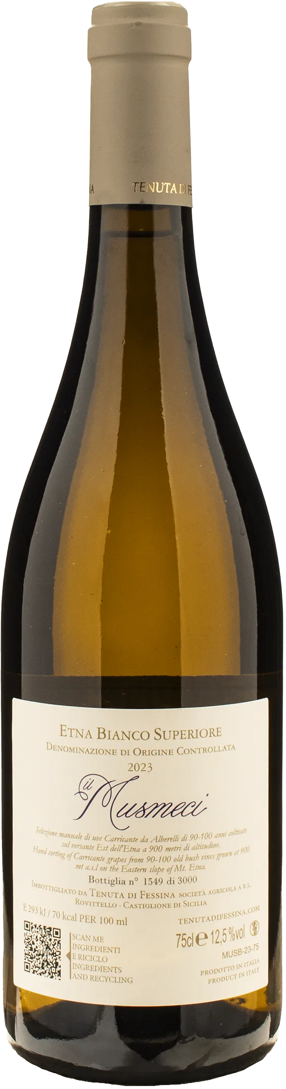 Tenuta di Fessina Etna Bianco Superiore Il Musmeci 2023