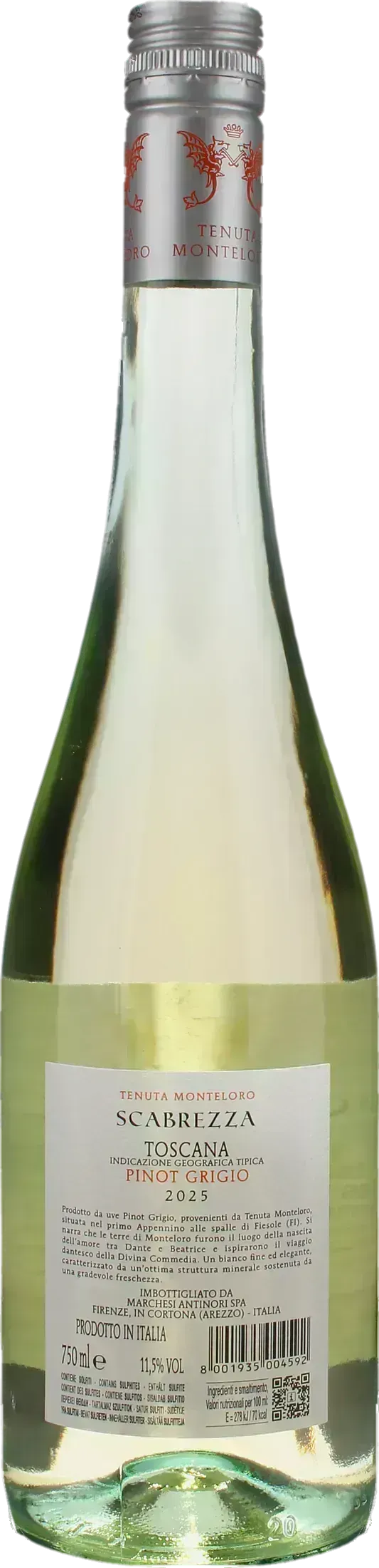 Tenuta Monteloro Scabrezza Toscana 2025