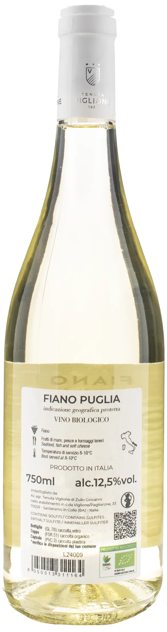 Tenuta Viglione Fiano Maioliche 2023