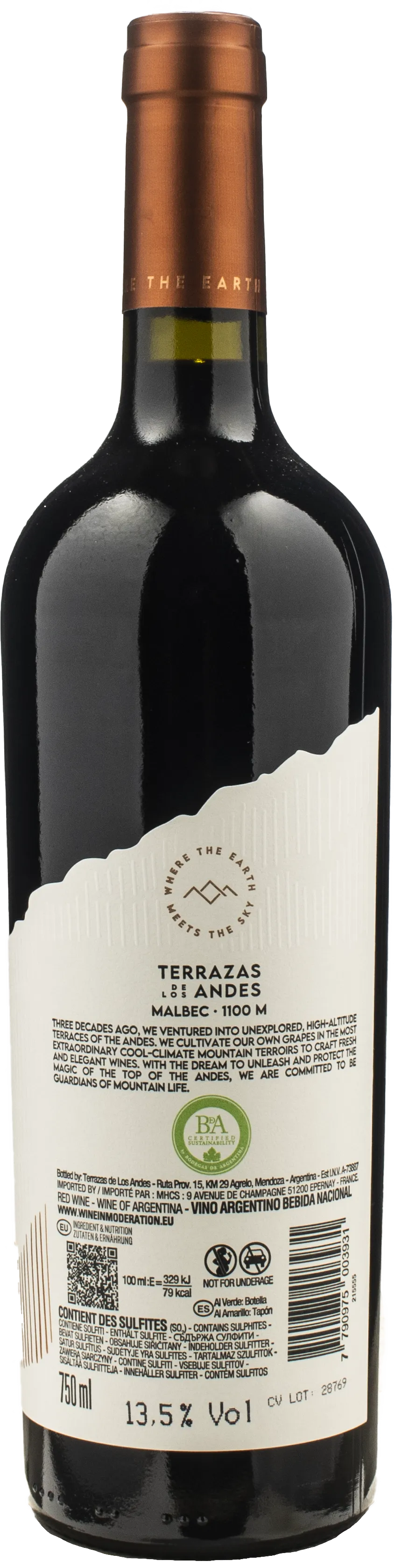 Terrazas de los Andes Malbec 2023