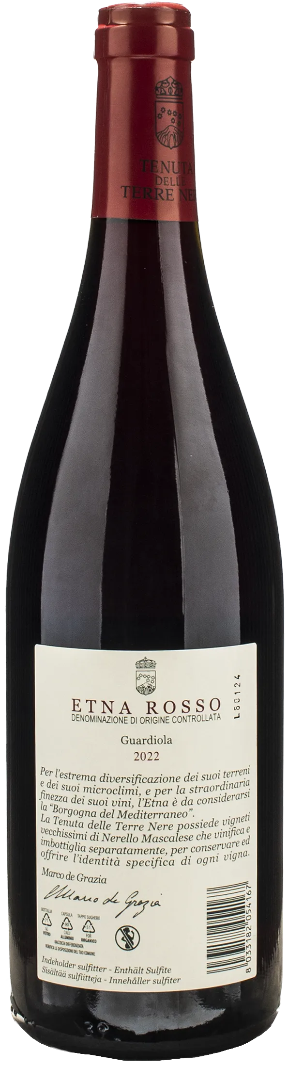 Terre Nere Etna Rosso Guardiola 2022
