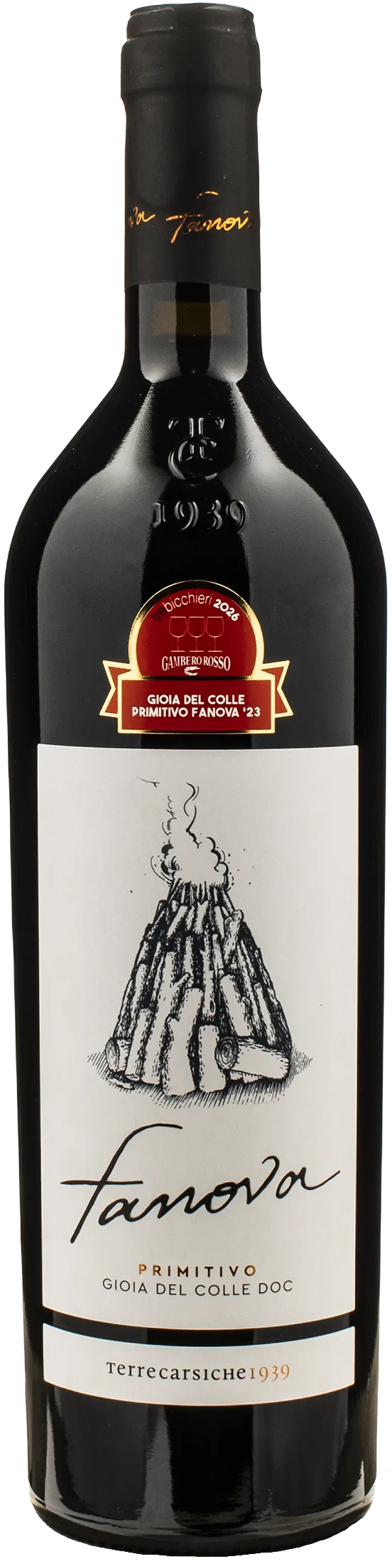Terrecarsiche1939 Primitivo Gioia del Colle Fanova 2023