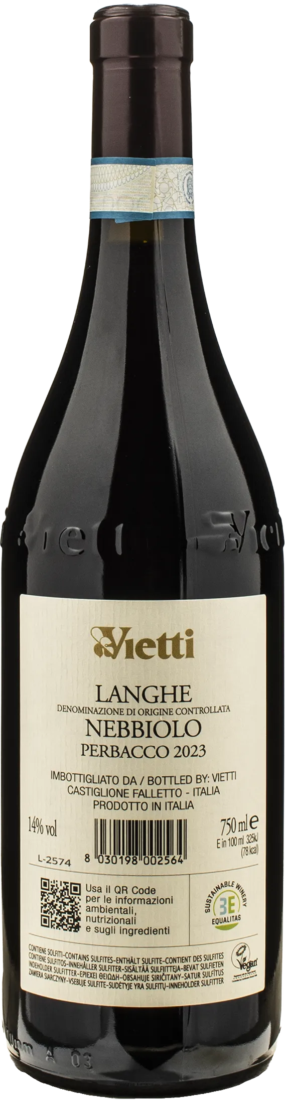 Vietti Langhe Nebbiolo Perbacco 2023