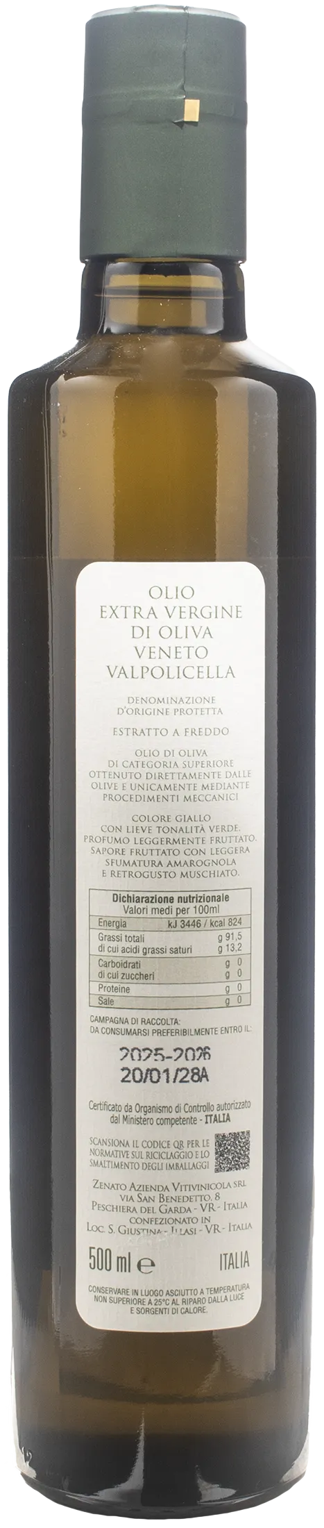 Zenato Valpolicella Huile d'olive extra vierge 0.5L 2025