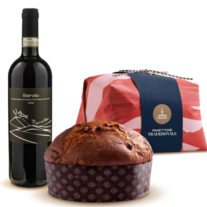 Fiasconaro Panettone Traditioneller & Barolo Vigne Piemontesi 2021