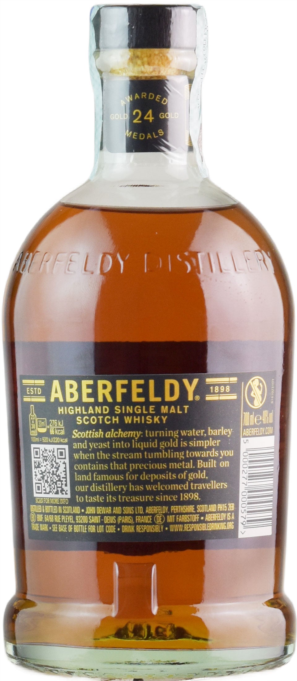Aberfeldy Highland Single Malt Scotch Whisky 16 Y.O. 0.7L