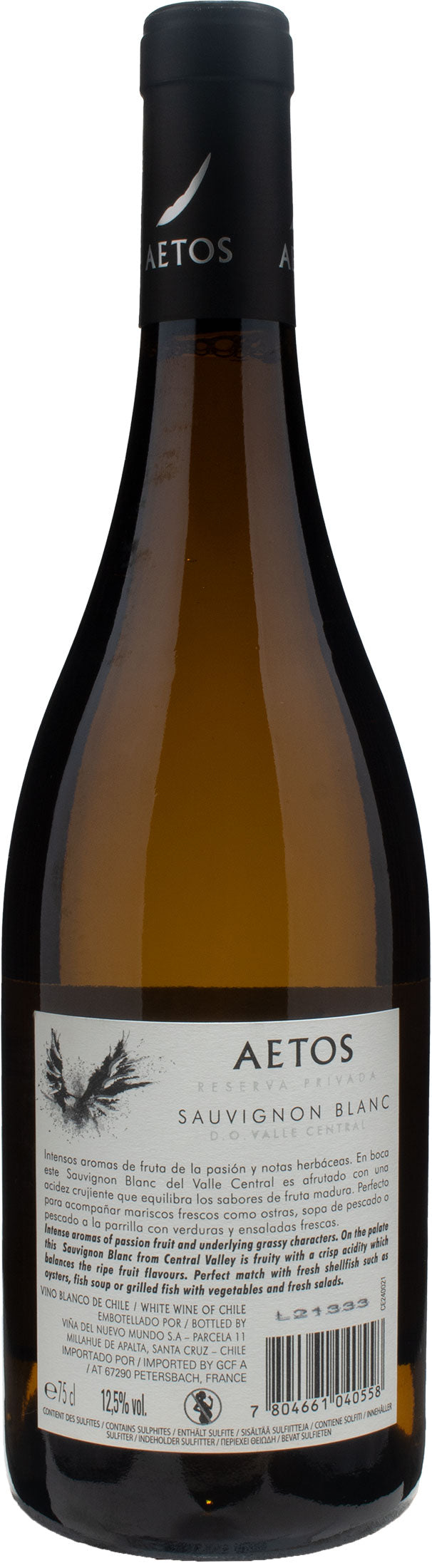 Aetos Reserva Privada Sauvignon Blanc 2021