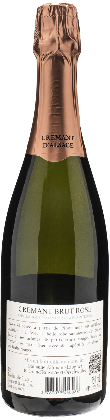 Allimant Laugner Cremant d'Alsace Rosè Brut