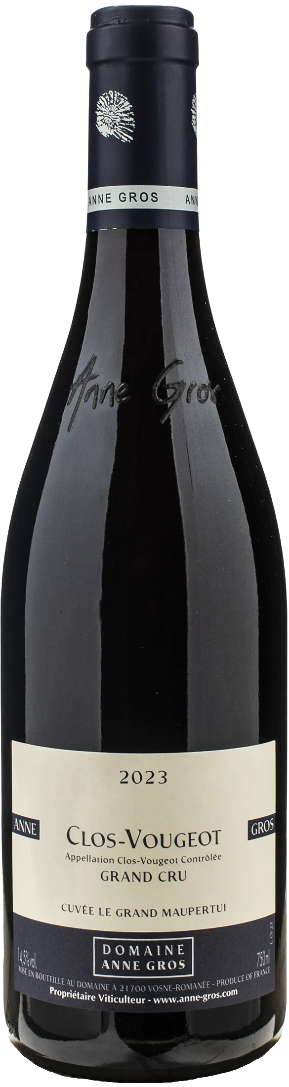 Anne Gros Clos de Vougeot Grand Cru Cuvee Le Grand Maupertui 2023