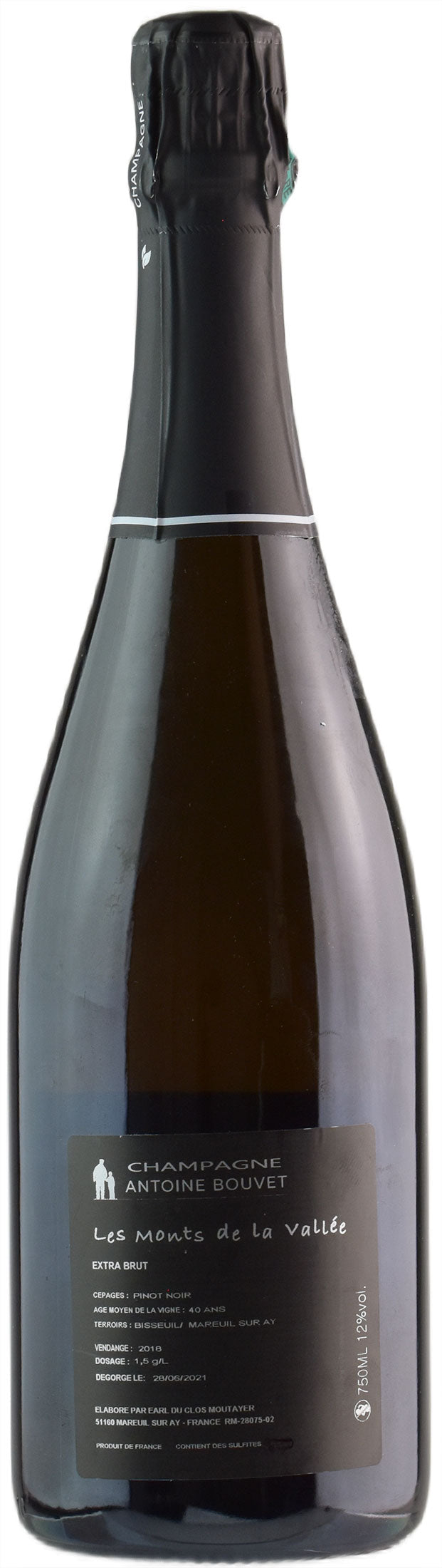 Antoine Bouvet Champagne Le Monts De la Vallee Extra Brut