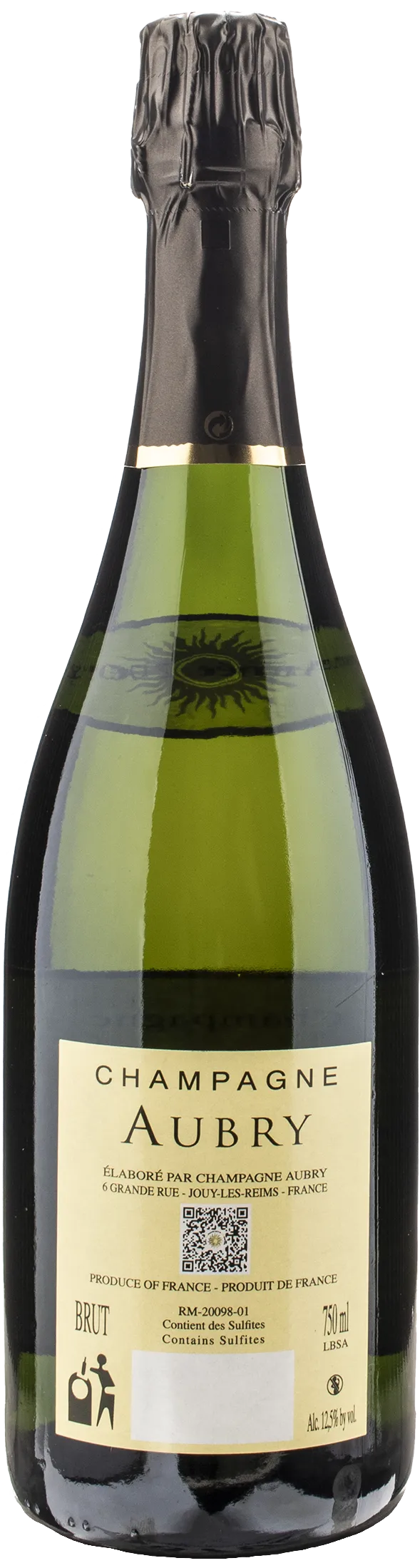 Aubry Champagne Le Nombre d'Or Campaniae Veteres Vites Brut 2005