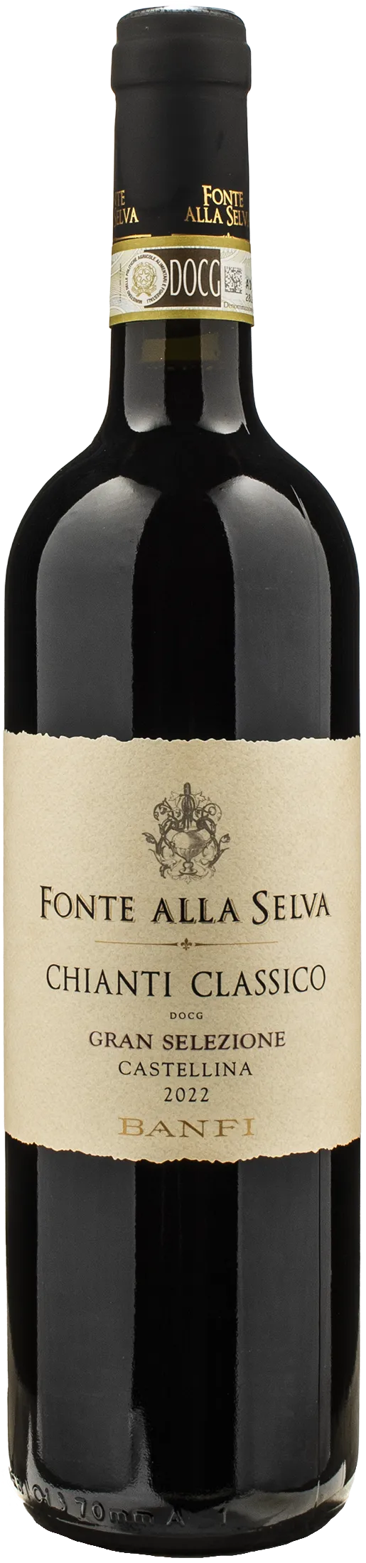 Banfi Chianti Classico Gran Selezione Castellina Fonte alla Selva 2022