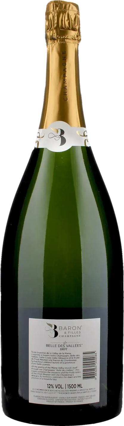 Baron Albert Champagne Belle des Valles Brut Magnum