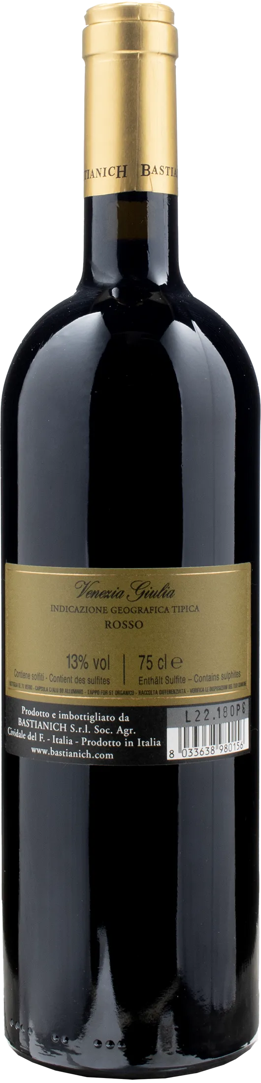 Bastianich Vespa Rosso 2018