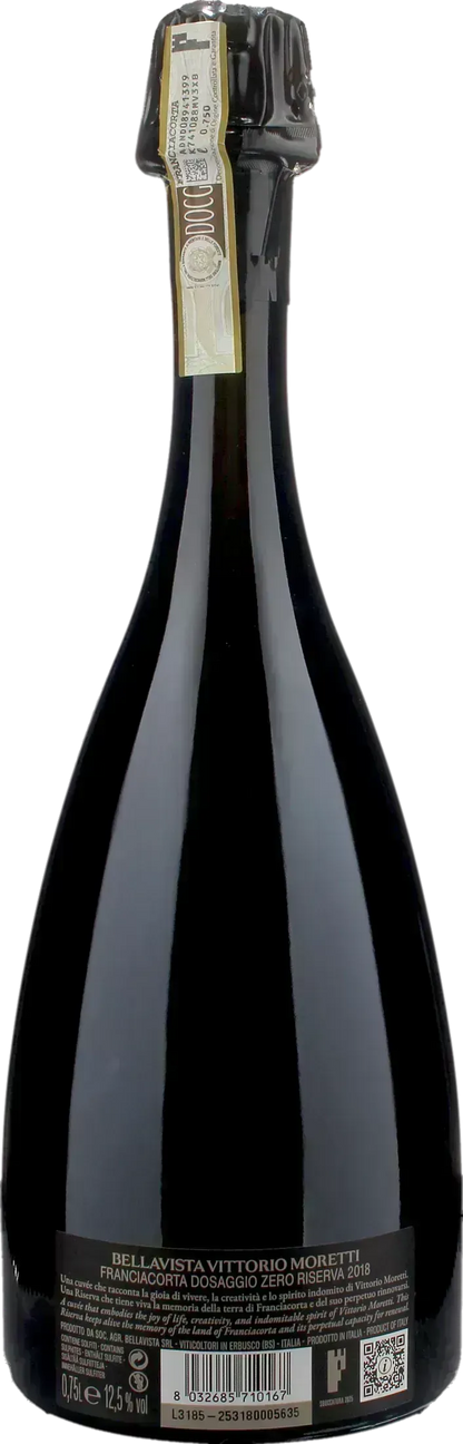 Bellavista Franciacorta Vittorio Moretti Dosaggio Zero Riserva 2018