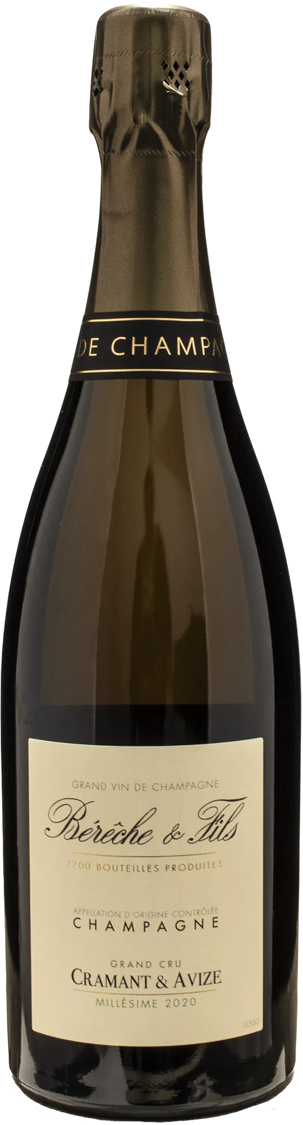 Bereche Champagne Grand Cru Cramant & Avize Extra Brut 2020