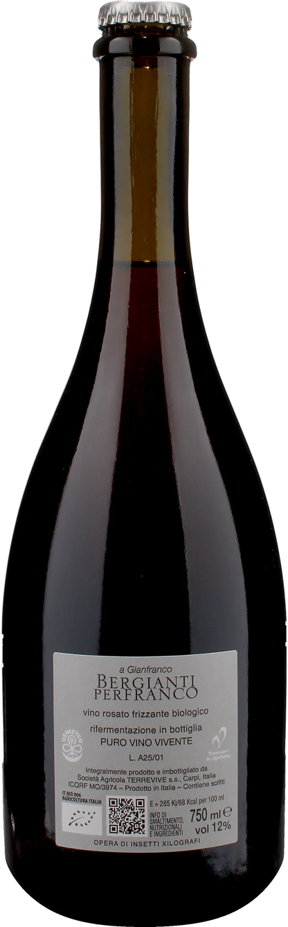 Bergianti Rosato Frizzante Rifermentato Perfranco 2025