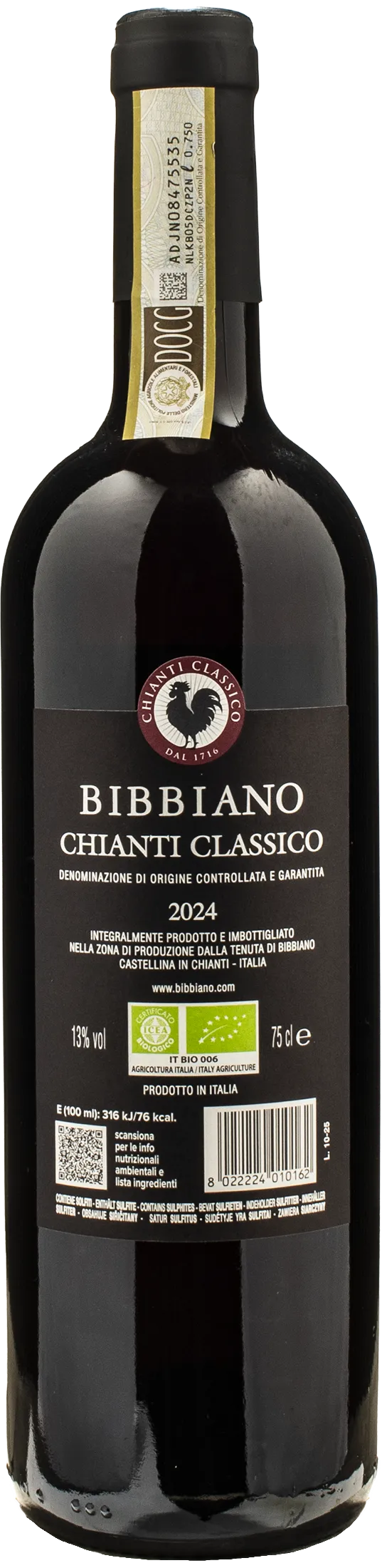 Bibbiano Chianti Classico 2024