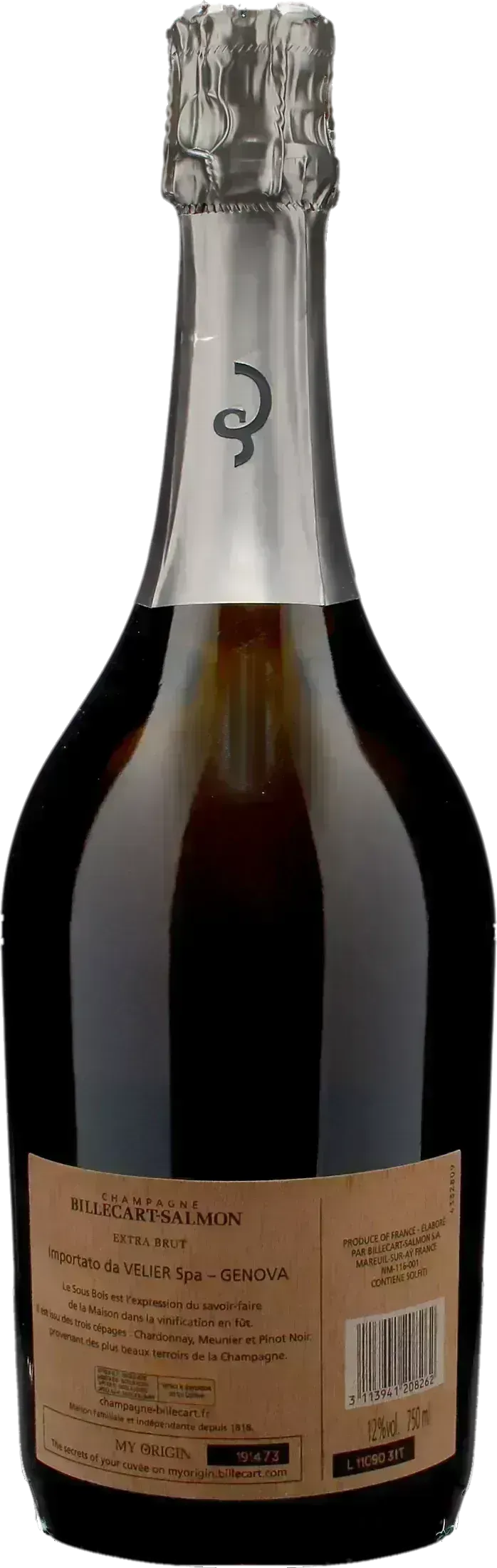 Billecart Salmon Champagne Sous Bois Extra Brut