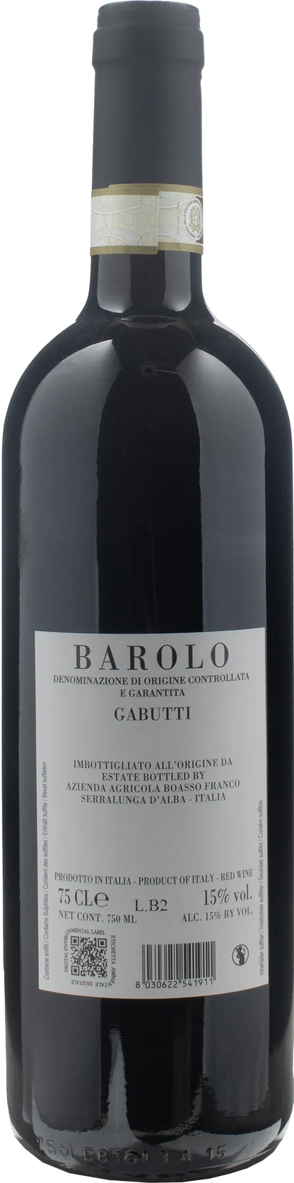 Boasso Barolo Gabutti 2019