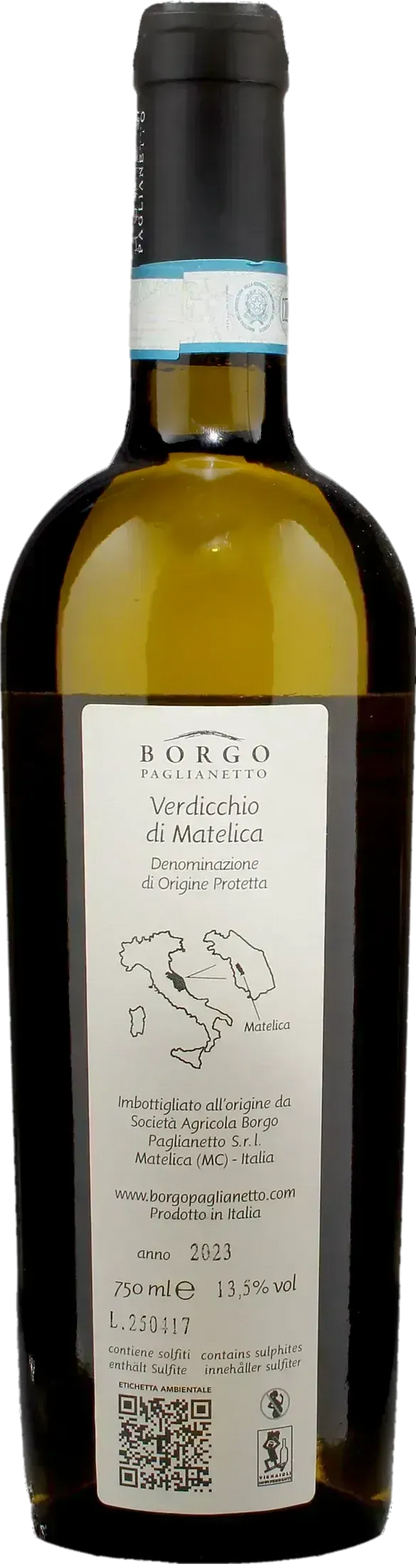 Borgo Paglianetto Verdicchio Matelica Vertis 2023