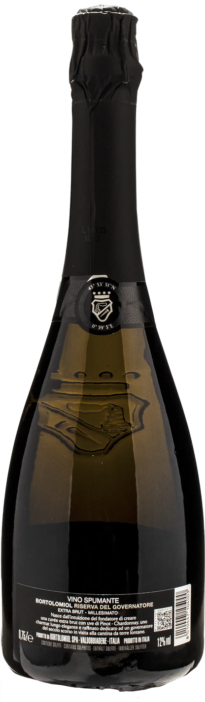 Bortolomiol Riserva del Governatore Extra Brut Millesimato 2022