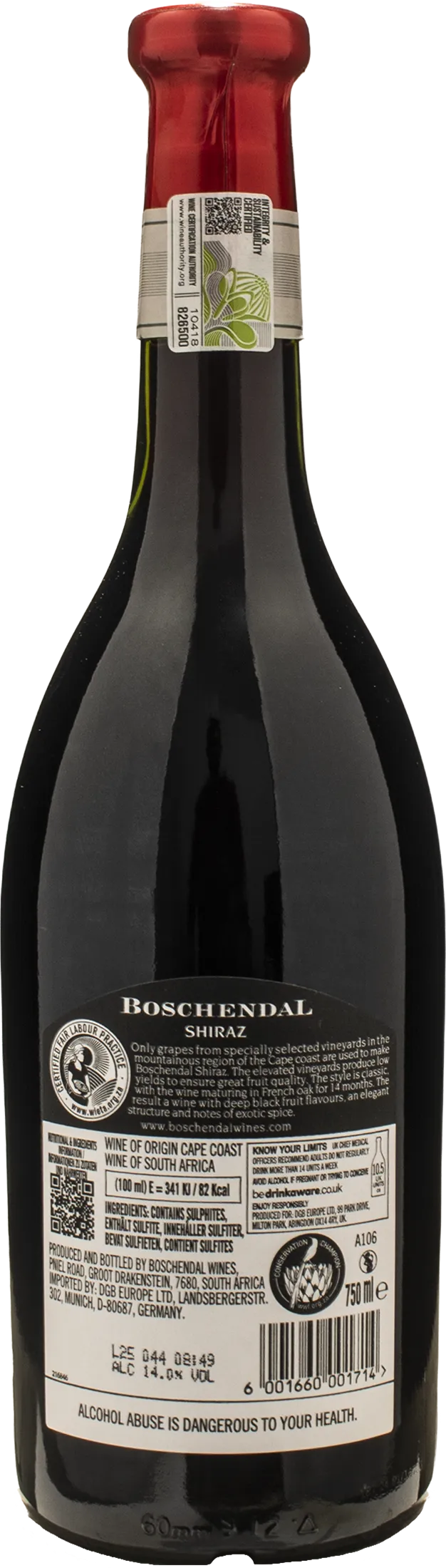 Boschendal 1685 Shiraz 2021