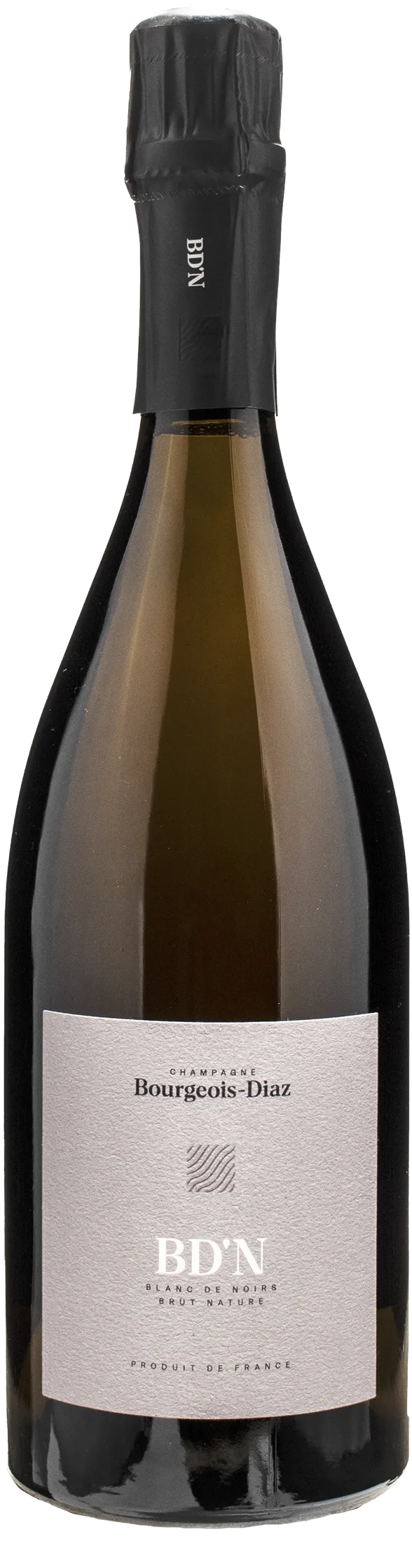 Bourgeois Diaz Champagne BD'N Blanc de Noirs Brut Nature