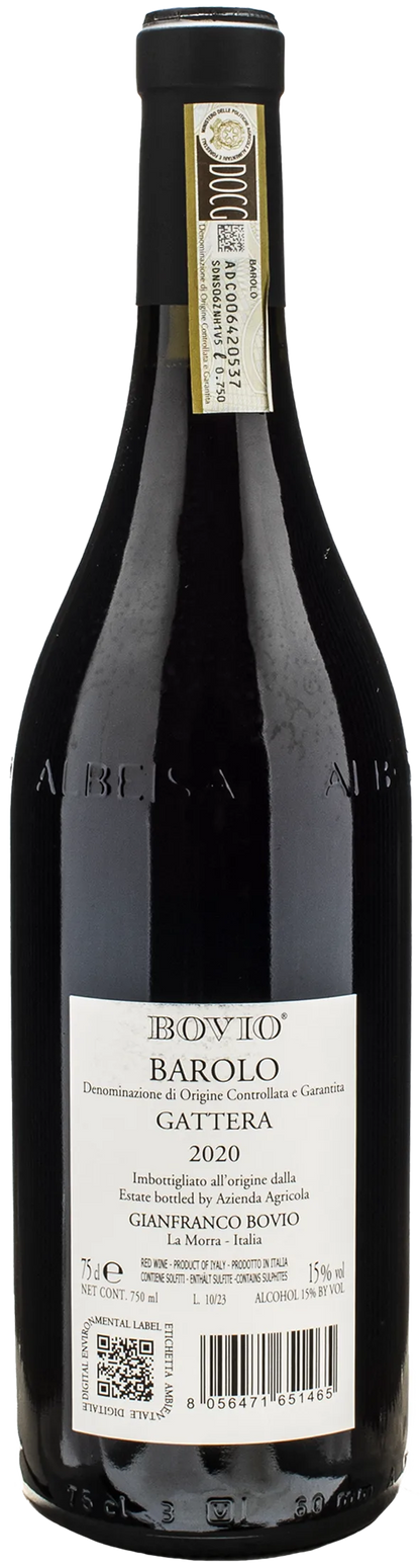 Bovio Barolo Gattera 2020