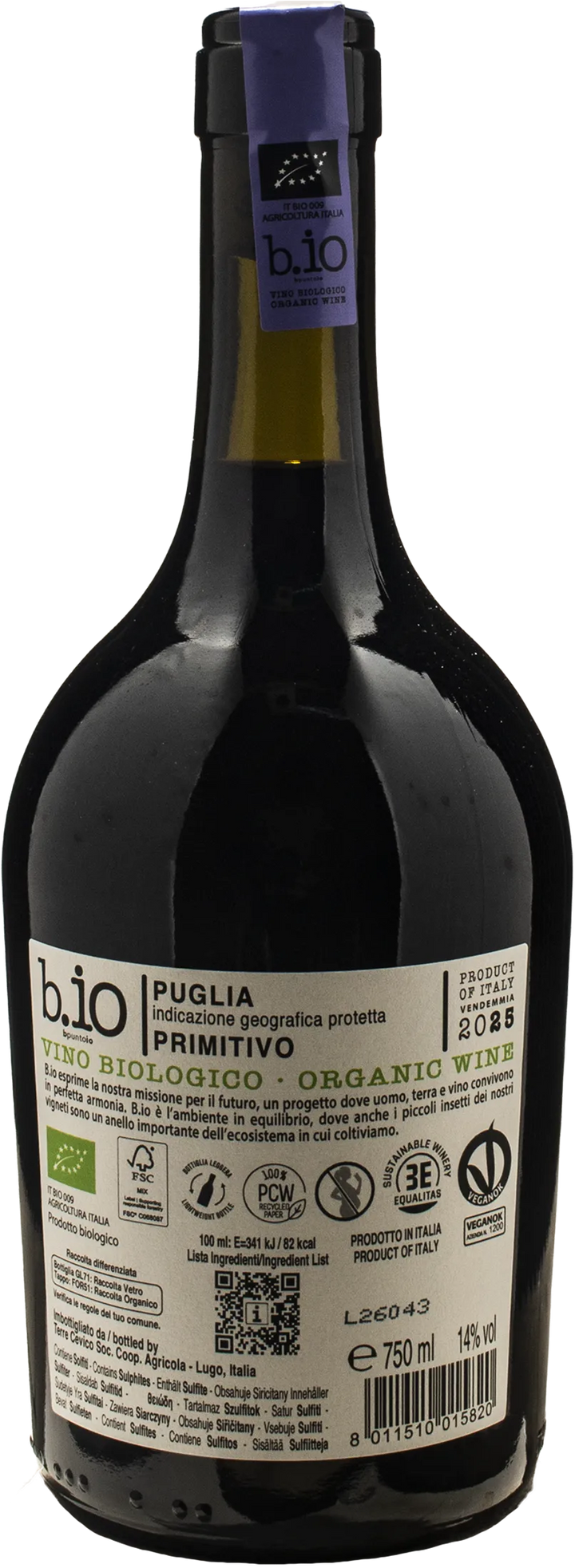 Bpuntoio Puglia Primitivo 2025