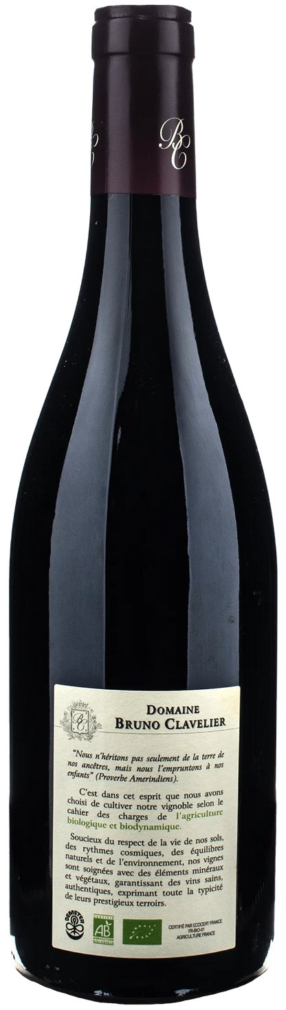 Bruno Clavelier Bourgogne Pinot Noir Les Champs d'Argent 2020