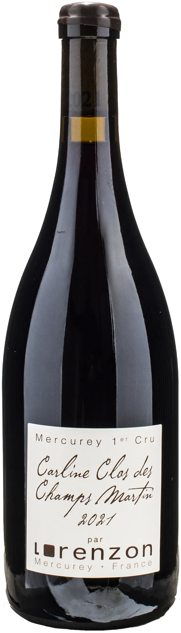 Bruno Lorenzon Mercurey 1er Cru Carline Clos des Champ Martin Rouge 2021
