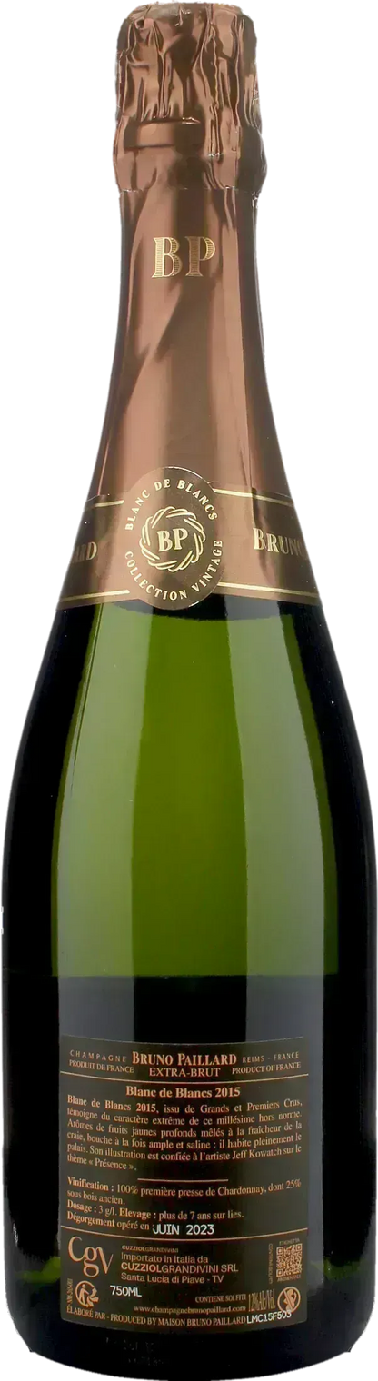 Bruno Paillard Champagne Grand Cru Blanc de Blancs Extra Brut 2015