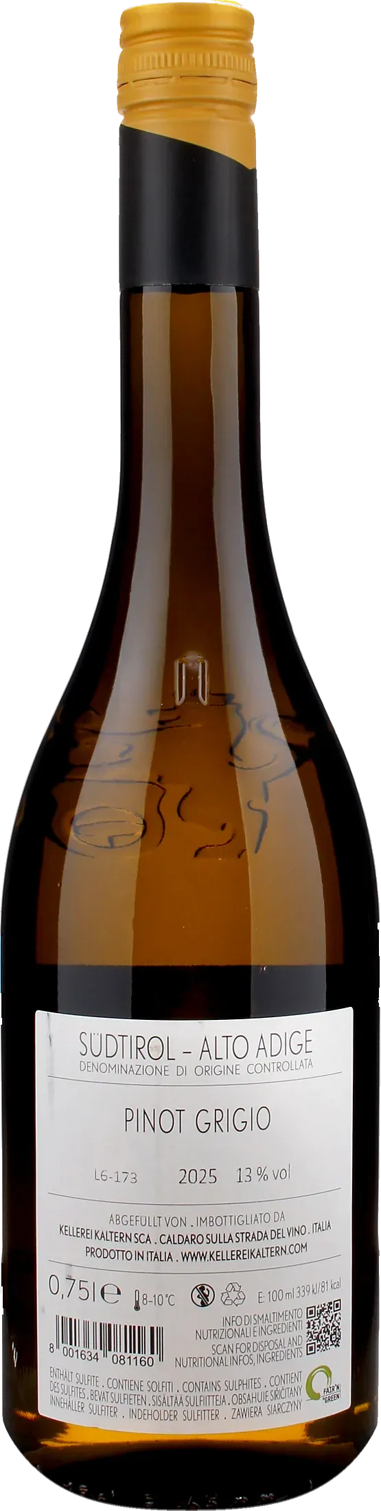 Caldaro Pinot Grigio 2025