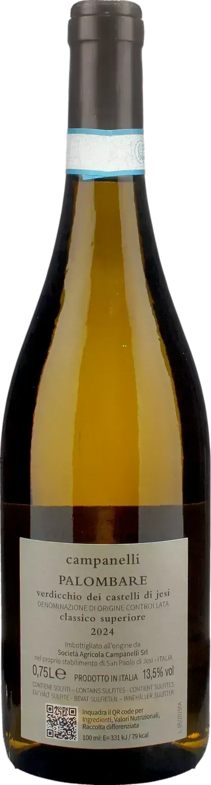 Campanelli Verdicchio dei Castelli di Jesi Classico Superiore Palombare 2024