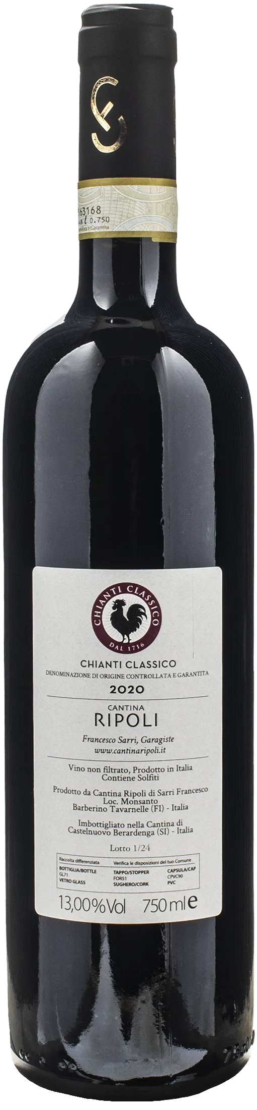 Cantina Ripoli Chianti Classico 2020
