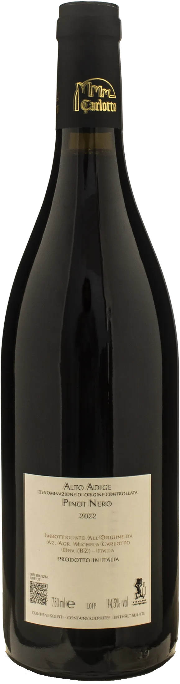 Carlotto Pinot Nero Mazzon 2022