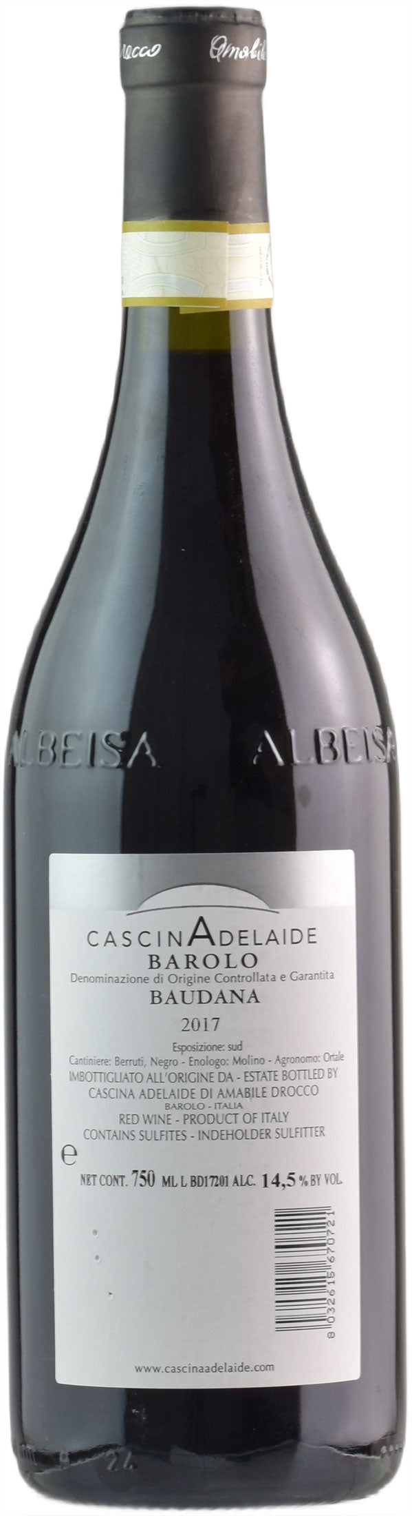 Cascina Adelaide Barolo Baudana 2017