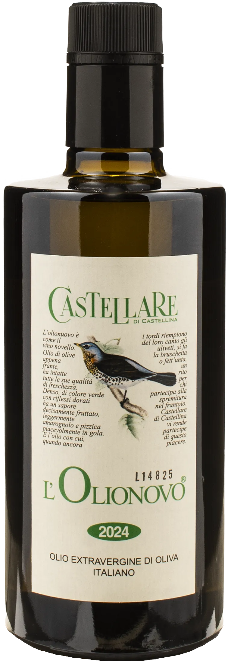 Castellare di Castellina L'Olionovo Extra Virgin Olive Oil 0.5L 2024