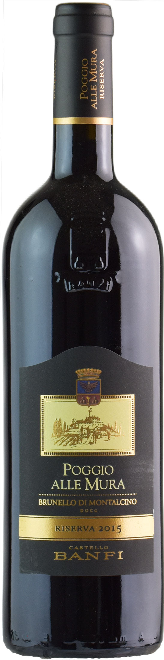 Castello Banfi Brunello di Montalcino Poggio alle Mura Riserva 2015