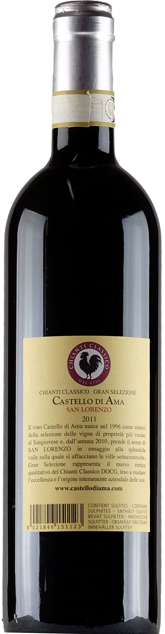 Castello di Ama Chianti Classico Gran Selezione San Lorenzo 2011