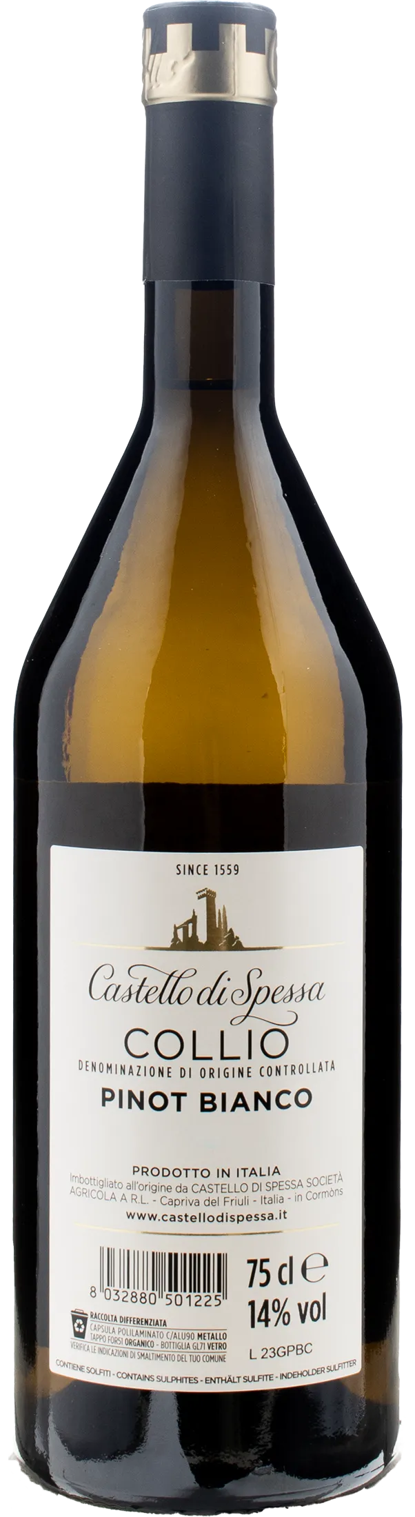 Castello di Spessa Collio Pinot Bianco Santarosa 2022