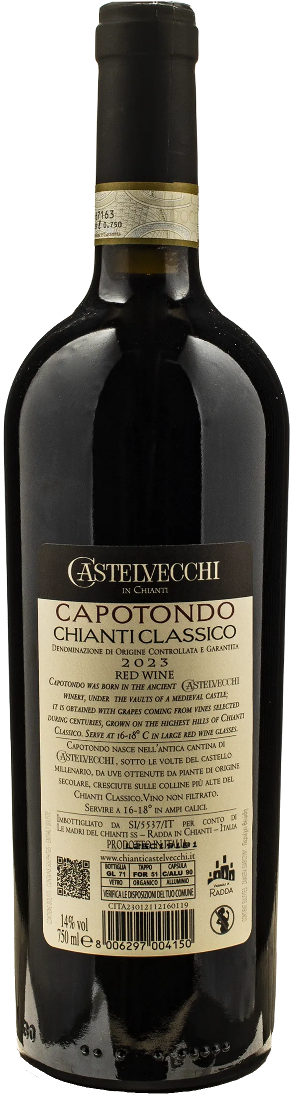 Castelvecchi Chianti Classico Capotondo 2023
