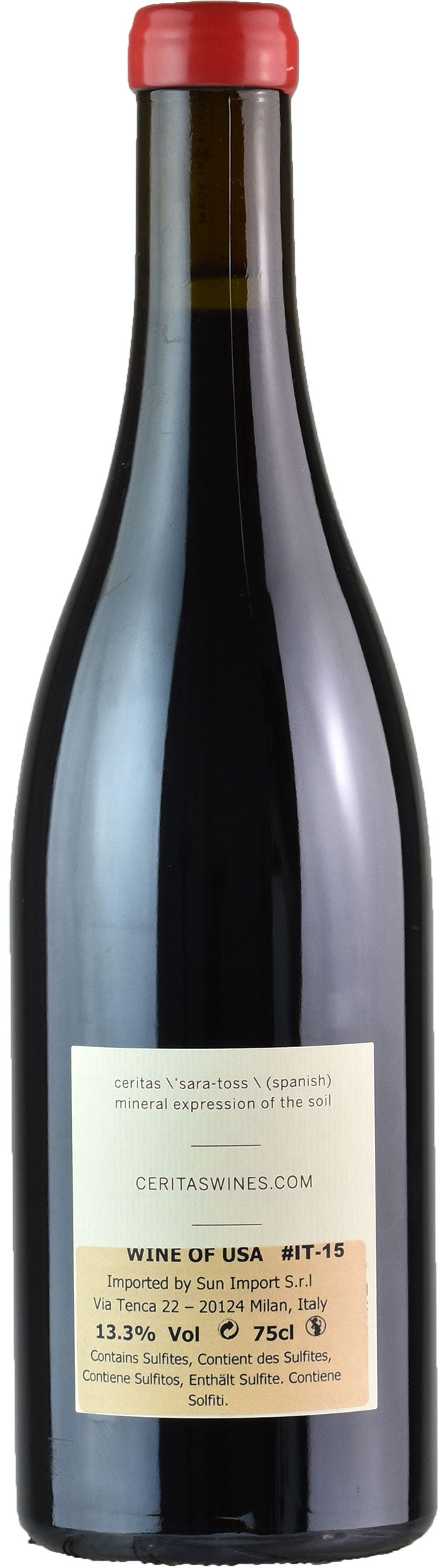 Ceritas Wines Costalina Pinot Noir 2016