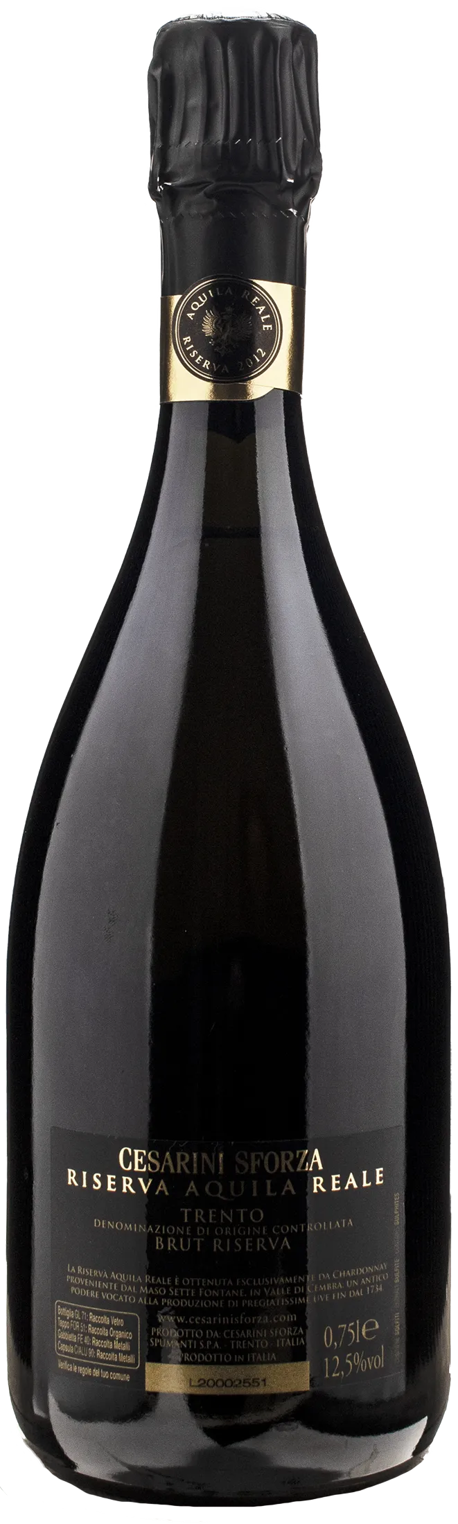 Cesarini Sforza Aquila Reale Brut Riserva 2012