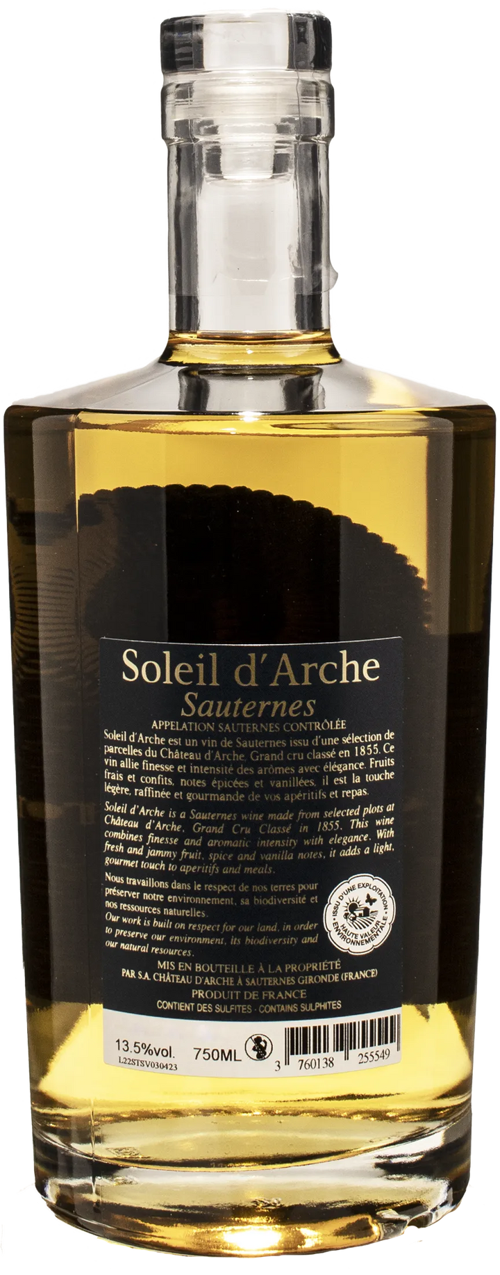 Chateau d'Arche Soleil d'Arche Sauternes 2022