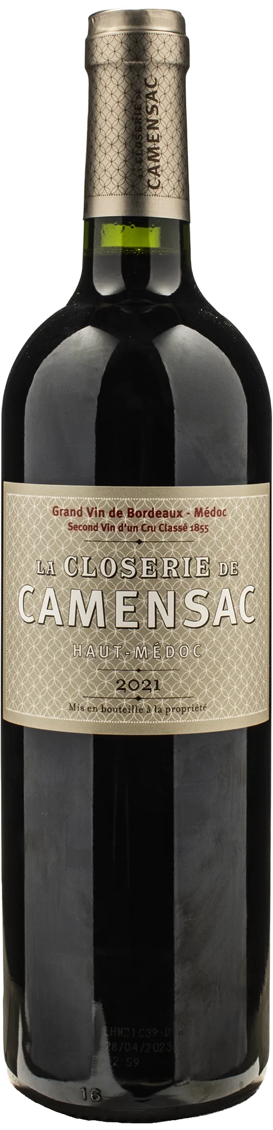 Chateau de Camensac La Closerie de Camensac Haut Medoc 2021