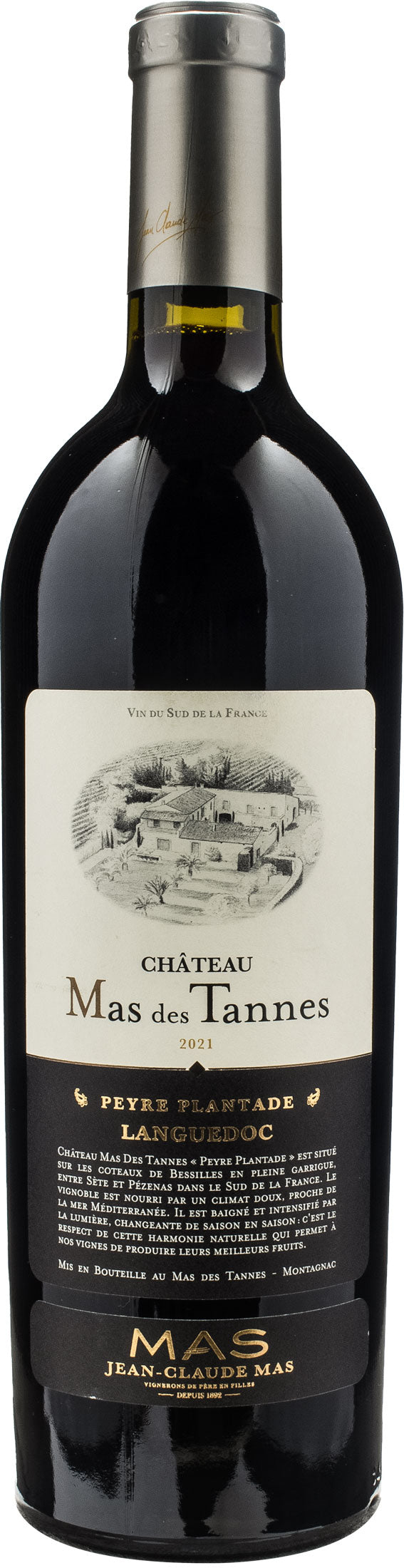 Chateau Mas des Tannes Rouge Languedoc 2021