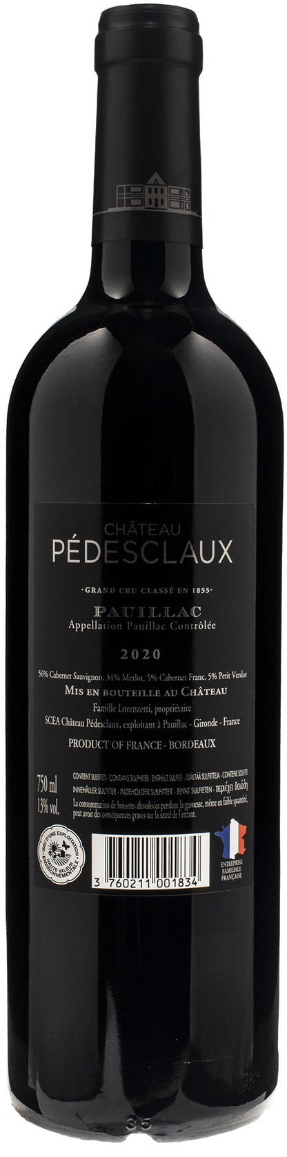 Chateau Pedesclaux Pauillac Grand Cru 2020