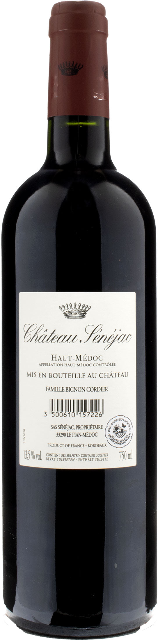Chateau Senejac Haut Medoc 2020